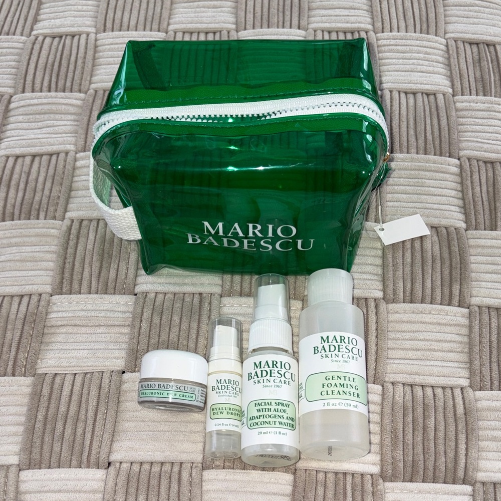 Mario Badescu Skincare Set with Green Bag